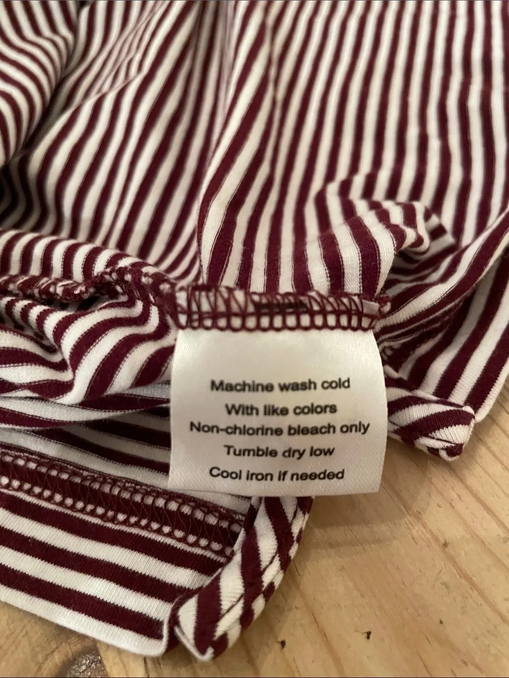 Peter Millar Texas A&M Maroon White Striped Embroidered Polo Shirt XL collegiate - Picture 6 of 6